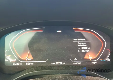 2022 BMW X3 xDrive30I z USA, uszkodzony, nr VIN 5UX53DP05N9J31842